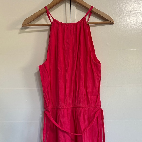 Old Navy Pink Embroidered Maxi Dress - Picture 6 of 9